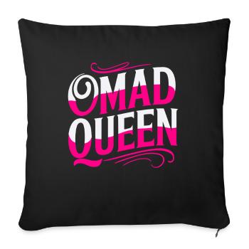 Jeûne intermittent Jeûne intermittent - Housse de coussin décorative 45 x 45 cm - noir - Devant