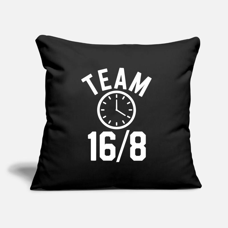 Intermittent fasting Intermittent fasting Sofa pillowcase 17,3'' x 17,3'' (45 x 45 cm)