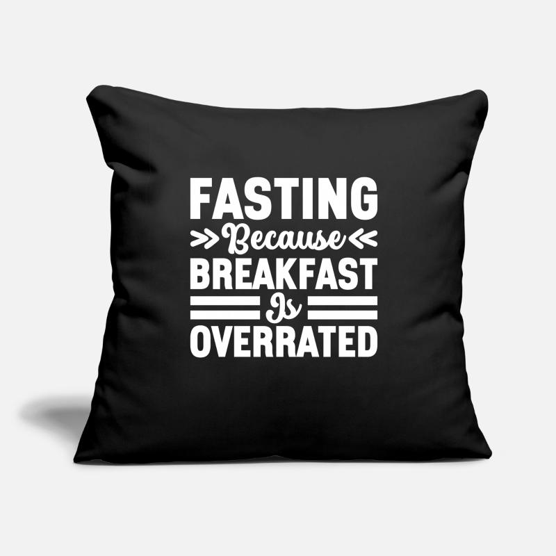 Intermittent fasting Intermittent fasting Sofa pillowcase 17,3'' x 17,3'' (45 x 45 cm)