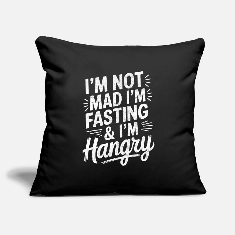 Intermittent fasting Intermittent fasting Sofa pillowcase 17,3'' x 17,3'' (45 x 45 cm)