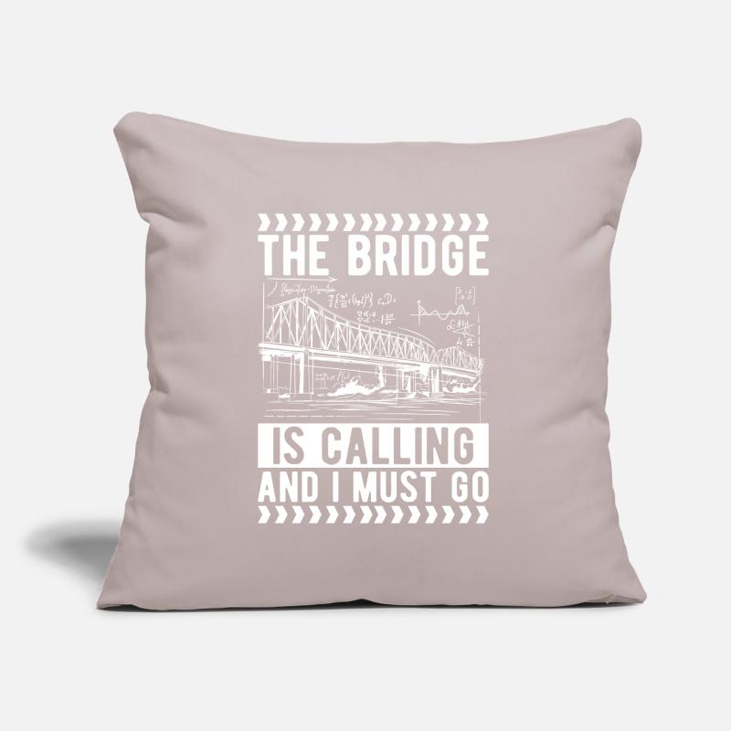 Bridge Engineer Bridge Construction Sofa pillowcase 17,3'' x 17,3'' (45 x 45 cm)