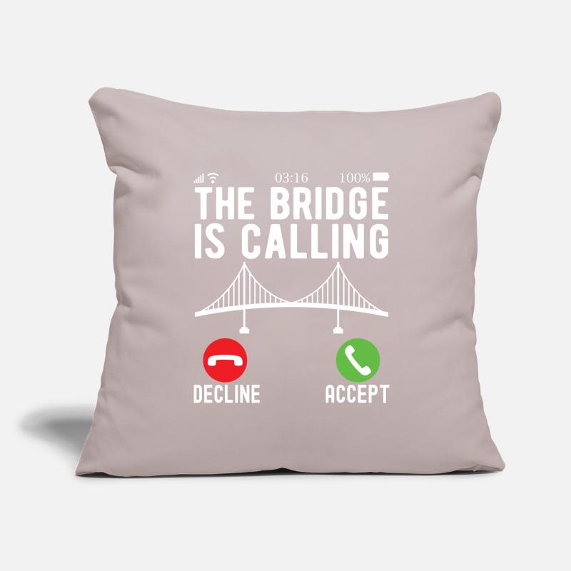 Bridge Engineer Bridge Construction Sofa pillowcase 17,3'' x 17,3'' (45 x 45 cm)