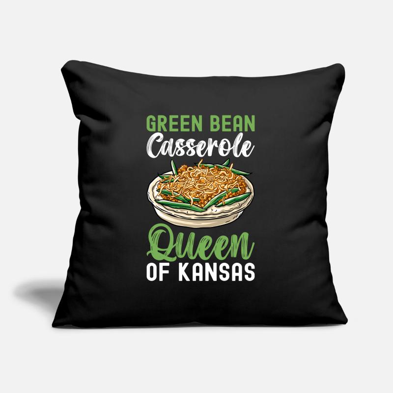 Green Bean Casserole Sofa pillowcase 17,3'' x 17,3'' (45 x 45 cm)
