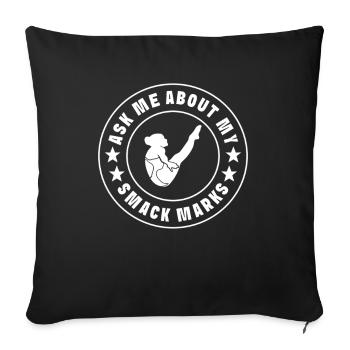 Plongeoir - Housse de coussin décorative 45 x 45 cm - noir - Devant