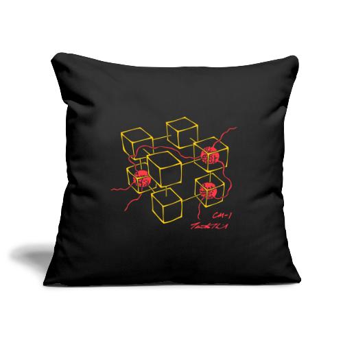 Connection Machine CM-1 Feynman t-shirt logo - Sofa pillowcase 17,3'' x 17,3'' (45 x 45 cm)