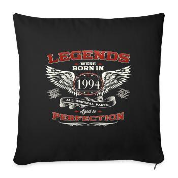 29. Geburtstag Mann Legende Jahrgang 1994 Oldtimer - Sofakissenbezug 45 x 45 cm - Schwarz - Vorne