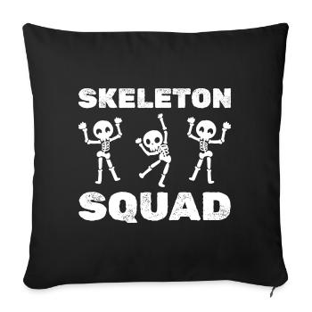 Skeleton Squad Radiologin - Sofakissenbezug 45 x 45 cm - Schwarz - Vorne