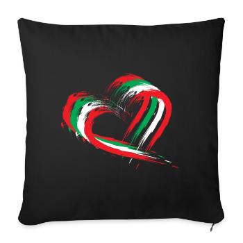 Lebanon - Sofa pillowcase 17,3'' x 17,3'' (45 x 45 cm) - black - Front