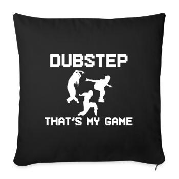 Dubstep-Liebhaber Dubstep-Künstler - Sofakissenbezug 45 x 45 cm - Schwarz - Vorne