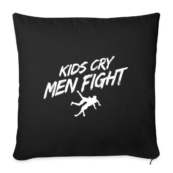 Grappling Martial Arts Wrestling - Sofakissenbezug 45 x 45 cm - Schwarz - Vorne