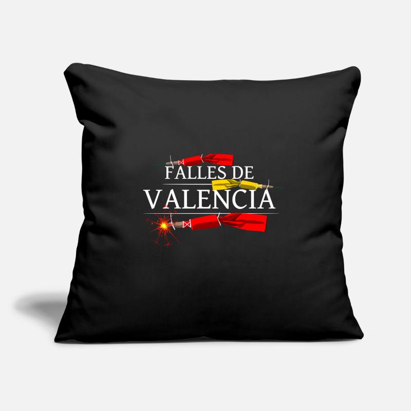 Falles de Valencia Pyro Truenos en Espagne. Couleur Housse de coussin décorative 45 x 45 cm