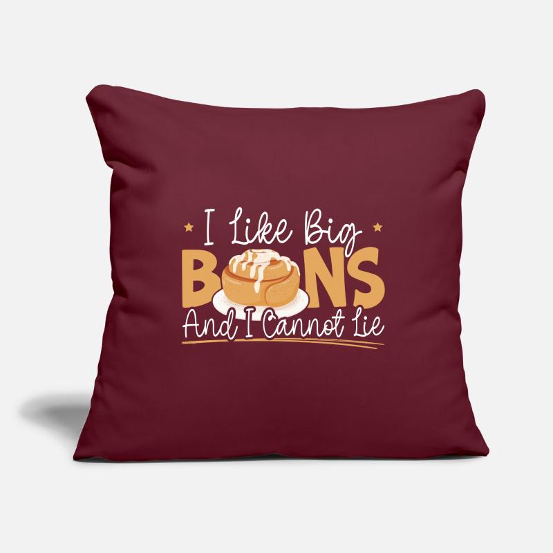 Idée cadeau Cannamon Rolls Candy Baker Housse de coussin décorative 45 x 45 cm