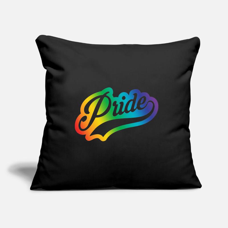 Pride Script out clr Housse de coussin décorative 45 x 45 cm