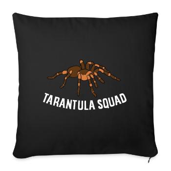 Tarentule - Tarantula Squad - Housse de coussin décorative 45 x 45 cm - noir - Devant