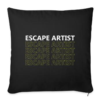 Conceptions de service de déverrouillage Lockpicking Lock Picking - Housse de coussin décorative 45 x 45 cm - noir - Devant