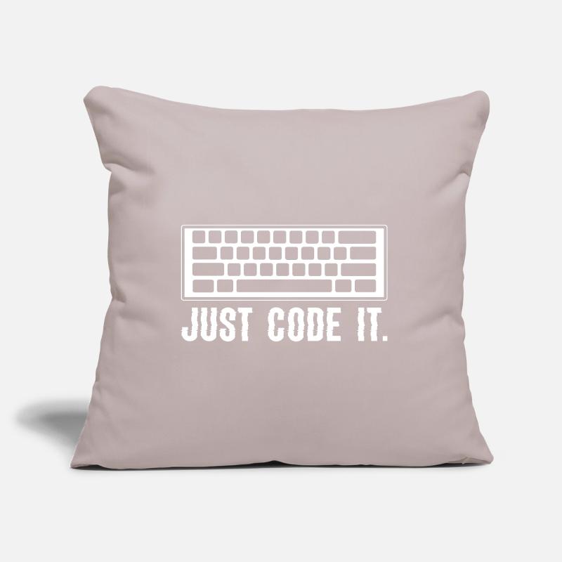 Computerprogrammierung Codierer Sofakissenbezug 45 x 45 cm