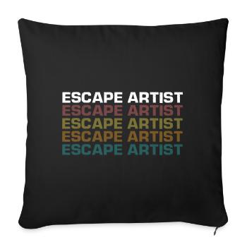 Conceptions de service de déverrouillage Lockpicking Lock Picking - Housse de coussin décorative 45 x 45 cm - noir - Devant