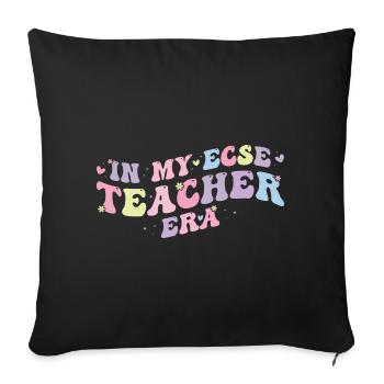 Gifted Special Education Sped Ecse Teacher - Sofa pillowcase 17,3'' x 17,3'' (45 x 45 cm) - black - Front