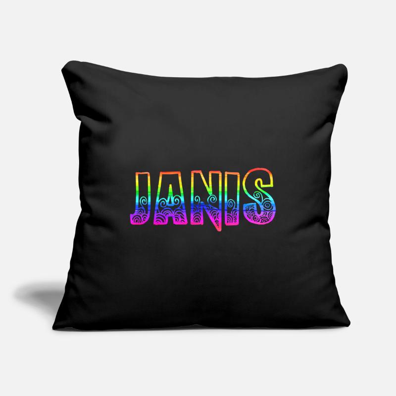 janis rs rainbow Sofa pillowcase 17,3'' x 17,3'' (45 x 45 cm)