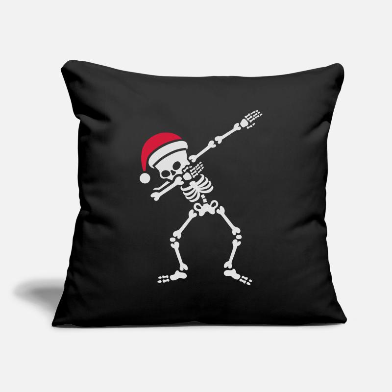 Santa dab / dabbing skeleton Sofa pillowcase 17,3'' x 17,3'' (45 x 45 cm)