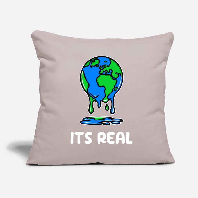 Global Warming Environment Earth Statement Environmental Damage Sofa pillowcase 17,3'' x 17,3'' (45 x 45 cm)