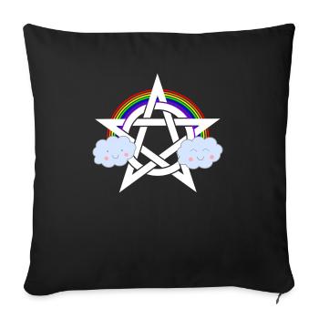 Heavy Metal Rock and Roll Music Band Gift - Sofa pillowcase 17,3'' x 17,3'' (45 x 45 cm) - black - Front
