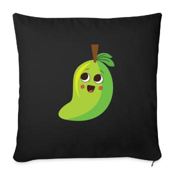 mango - Sofa pillowcase 17,3'' x 17,3'' (45 x 45 cm) - black - Front
