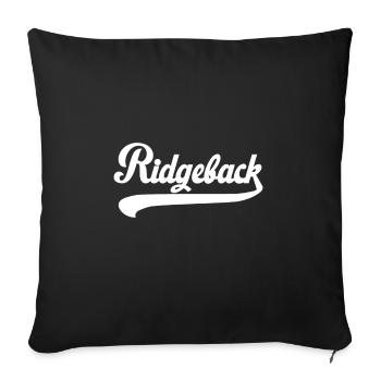 RIDGEBACK - Sofakissenbezug 45 x 45 cm - Schwarz - Vorne