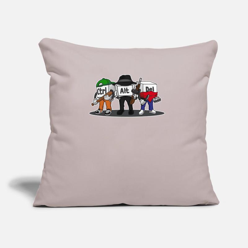 Ctrl Alt Del Computer Admin Nerd Geek Computer Scientist Sofa pillowcase 17,3'' x 17,3'' (45 x 45 cm)
