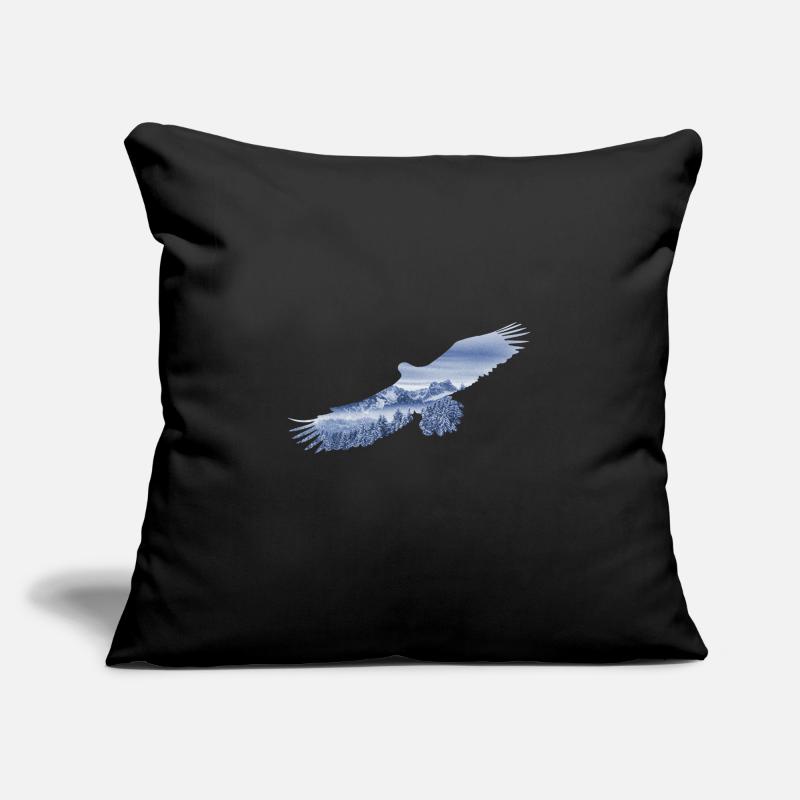 Soar comme à Eagle Housse de coussin décorative 45 x 45 cm