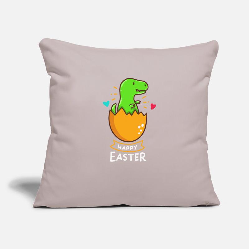 T-Rex - Easter - Happy Easter - Gift - Easter Egg Sofa pillowcase 17,3'' x 17,3'' (45 x 45 cm)