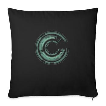 Hobby, photography, photographer, camera, gift - Sofa pillowcase 17,3'' x 17,3'' (45 x 45 cm) - black - Front