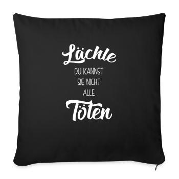 TU NE PEUX PAS TOUS LES TUER - Housse de coussin décorative 45 x 45 cm - noir - Devant