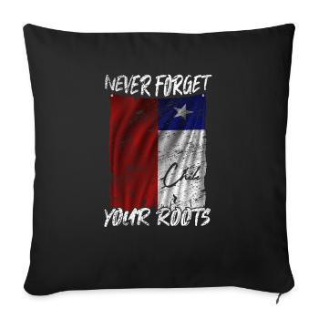 Chili - Housse de coussin décorative 45 x 45 cm - noir - Devant