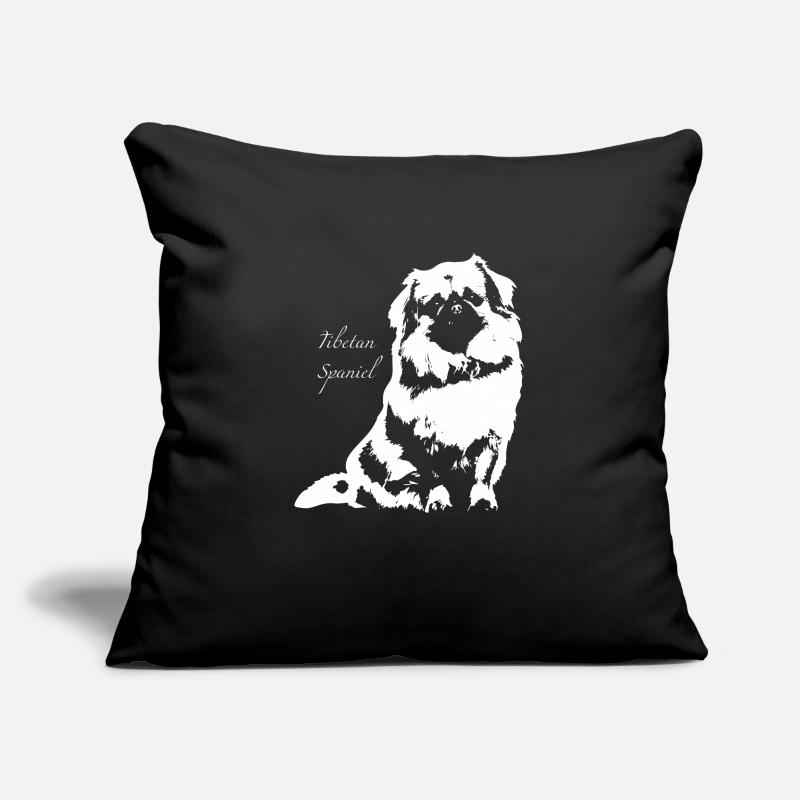 Tibetan Spaniel Sofa pillowcase 17,3'' x 17,3'' (45 x 45 cm)