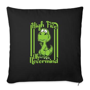 High five - Sofakissenbezug 45 x 45 cm - Schwarz - Vorne