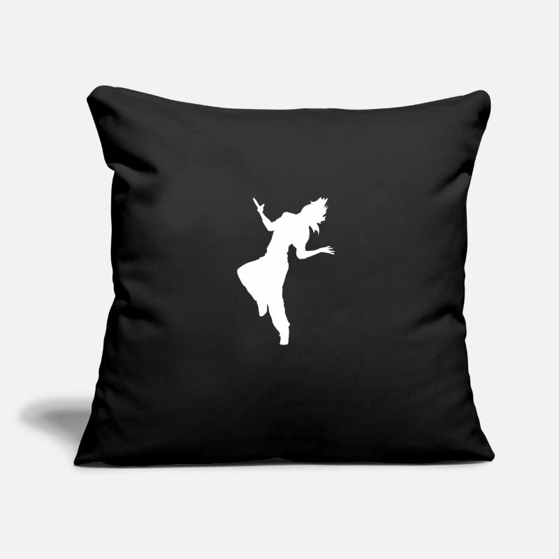 Break dancer dance dancer dancer silhouette Sofa pillowcase 17,3'' x 17,3'' (45 x 45 cm)