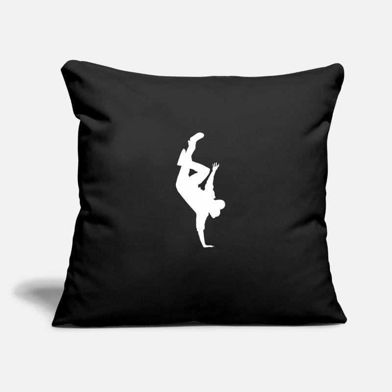 Break dancer dance dancer dancer silhouette Sofa pillowcase 17,3'' x 17,3'' (45 x 45 cm)
