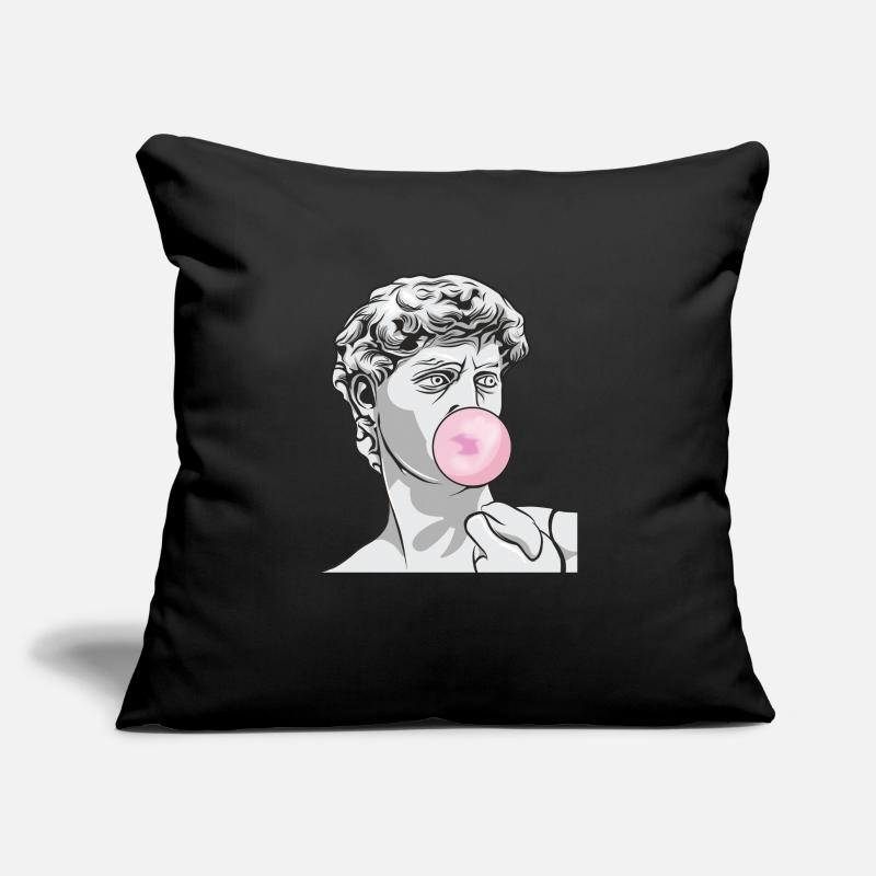 Cool comme le marbre Housse de coussin décorative 45 x 45 cm