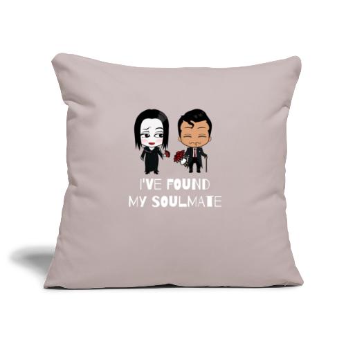 I've found my soulmate - Sofa pillowcase 17,3'' x 17,3'' (45 x 45 cm)