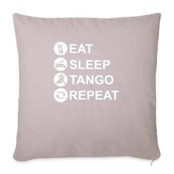 Tango Dancing - Sofa pillowcase 17,3'' x 17,3'' (45 x 45 cm) - light taupe - Front