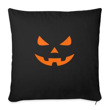 Halloween Pumpkin Disguise - Sofa pillowcase 17,3'' x 17,3'' (45 x 45 cm) - black - Front