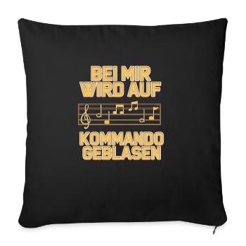 Dirigent Chorleiter Orchester Dirigieren Spruch - Sofakissenbezug 45 x 45 cm - Schwarz - Vorne