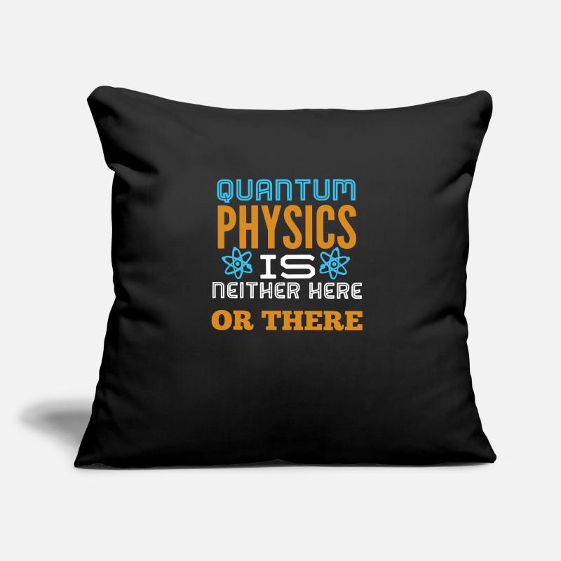 quantum physics Sofa pillowcase 17,3'' x 17,3'' (45 x 45 cm)