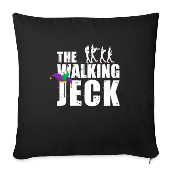 Le Walking Jeck - Costume de Carnaval - Housse de coussin décorative 45 x 45 cm - noir - Devant