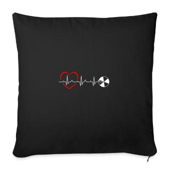 Radiologie-Techniker-Geschenk-Radiologe - Sofakissenbezug 45 x 45 cm - Schwarz - Vorne