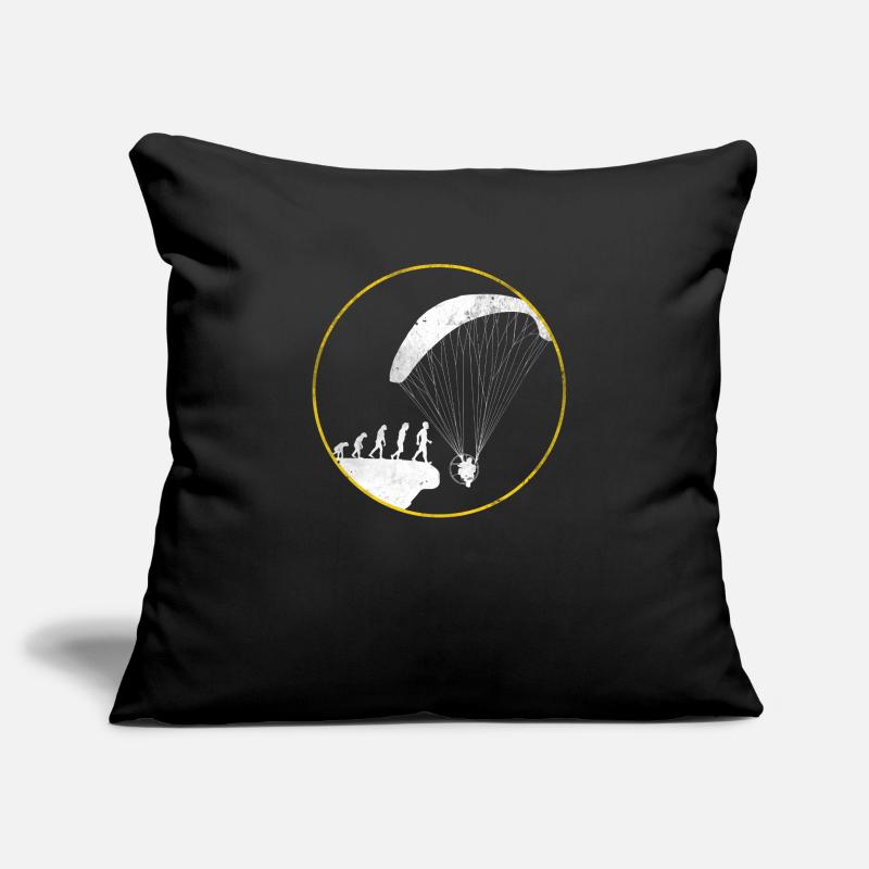 Evolution paramotor gift shirt Sofa pillowcase 17,3'' x 17,3'' (45 x 45 cm)