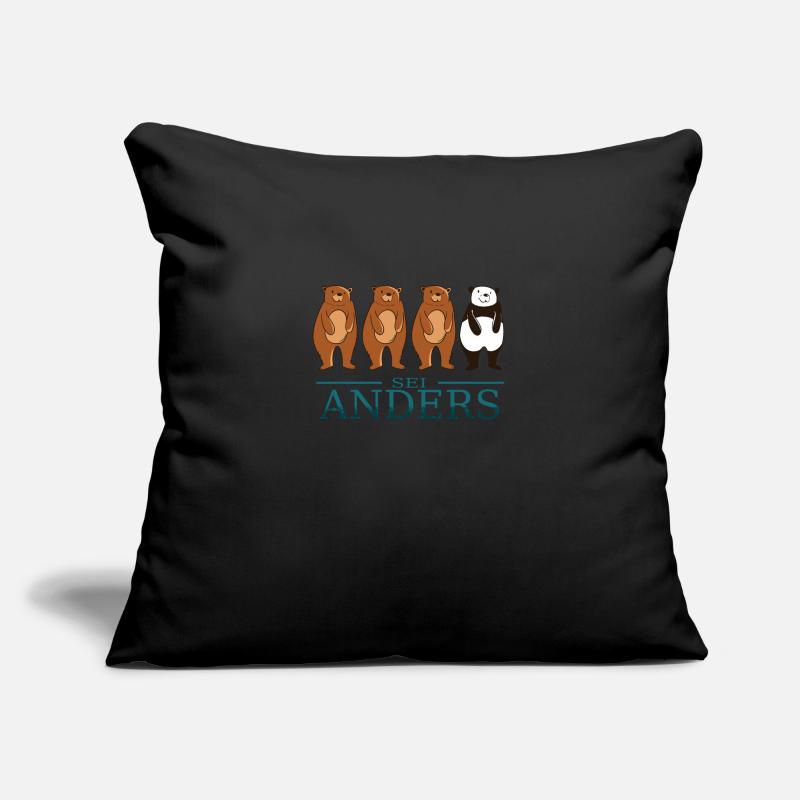 Be Different Be Different Different its design Sofa pillowcase 17,3'' x 17,3'' (45 x 45 cm)