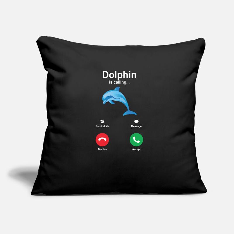 Delfin Sofakissenbezug 45 x 45 cm