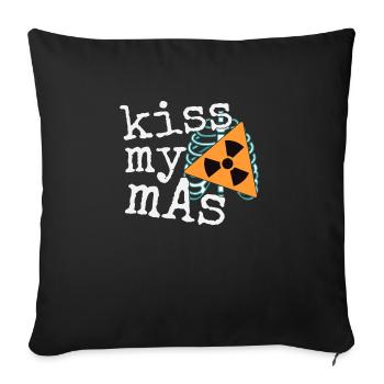 Graphique de radiologie d'exposition - Housse de coussin décorative 45 x 45 cm - noir - Devant